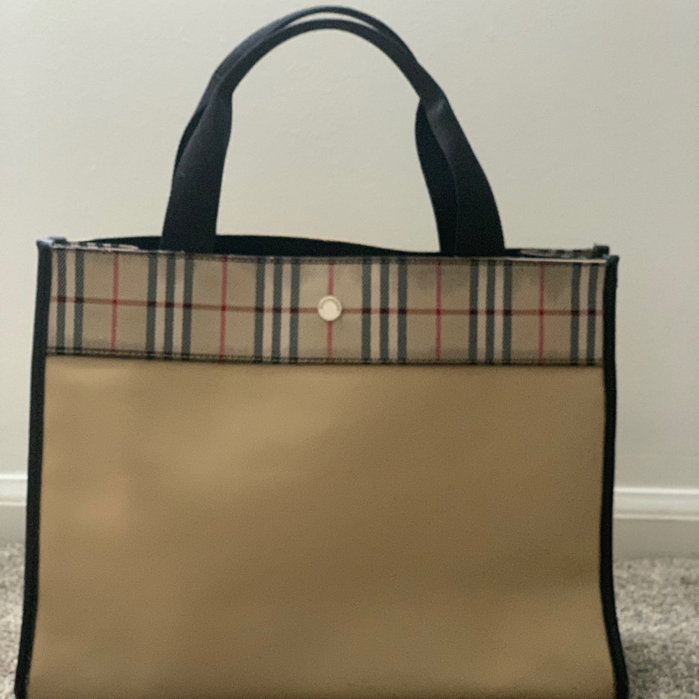 Authentic Burberry tote
